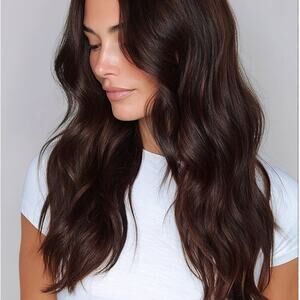 Bellami Silk Seam Clip-In Hair Extensions 18” 140g Mochachino Brown #1C